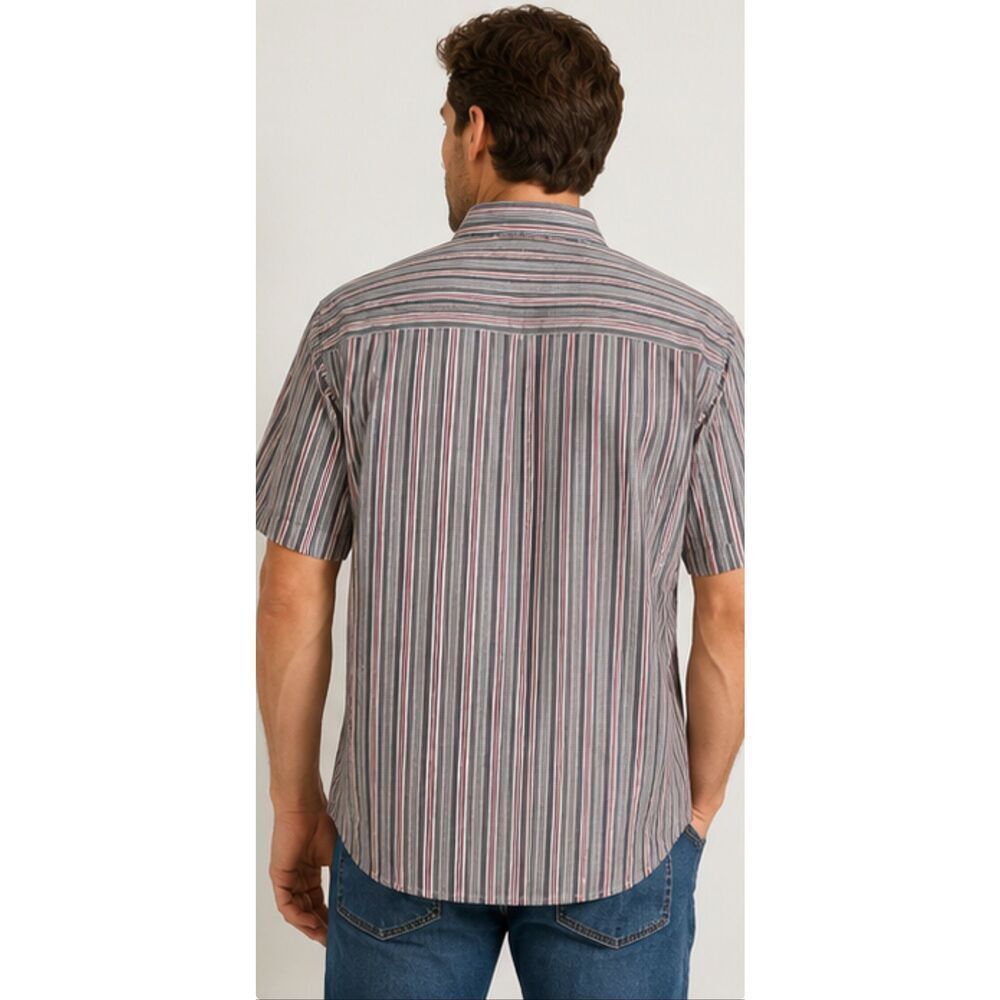 Gray Button Down - Picture 2 of 6
